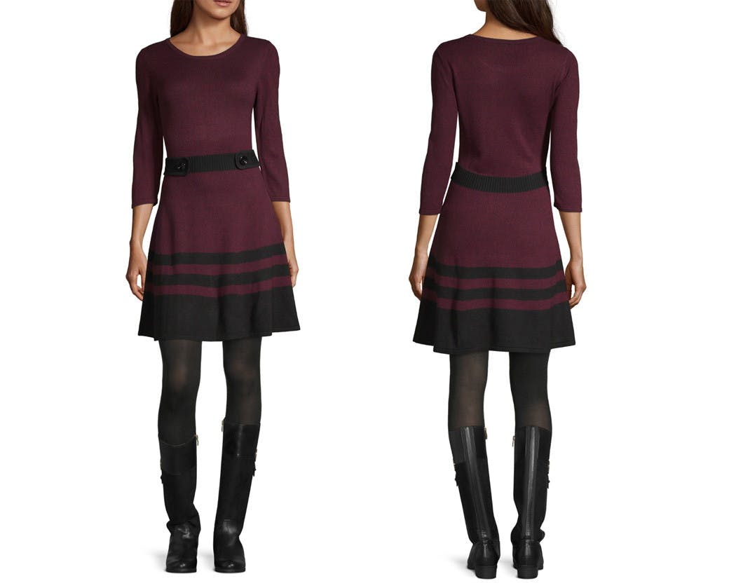 sweater dresses jcpenney