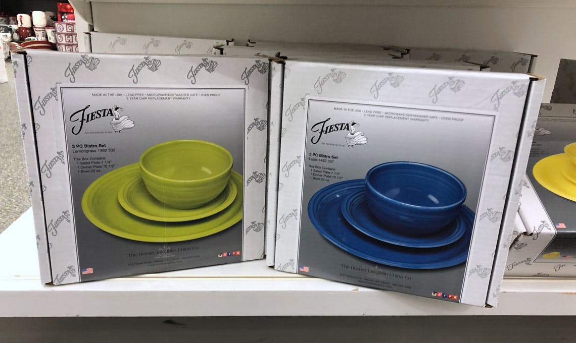 Fiesta Bistro 3-Piece Dinnerware Set, as Low as $20 at Kohl's ...