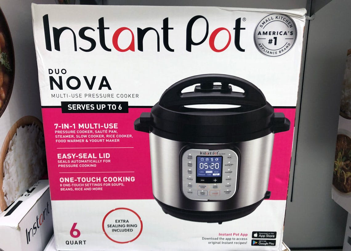 instant pot duo nova 6 qt kohls