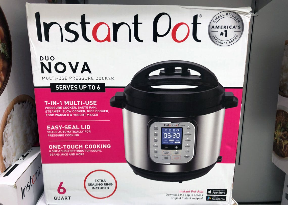 Save 50 On The 6 Quart Instant Pot Duo Nova At Jcpenney The Krazy Coupon Lady