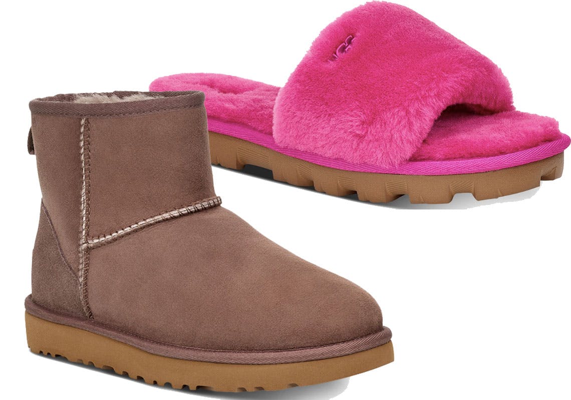 uggs womens slippers at macy's