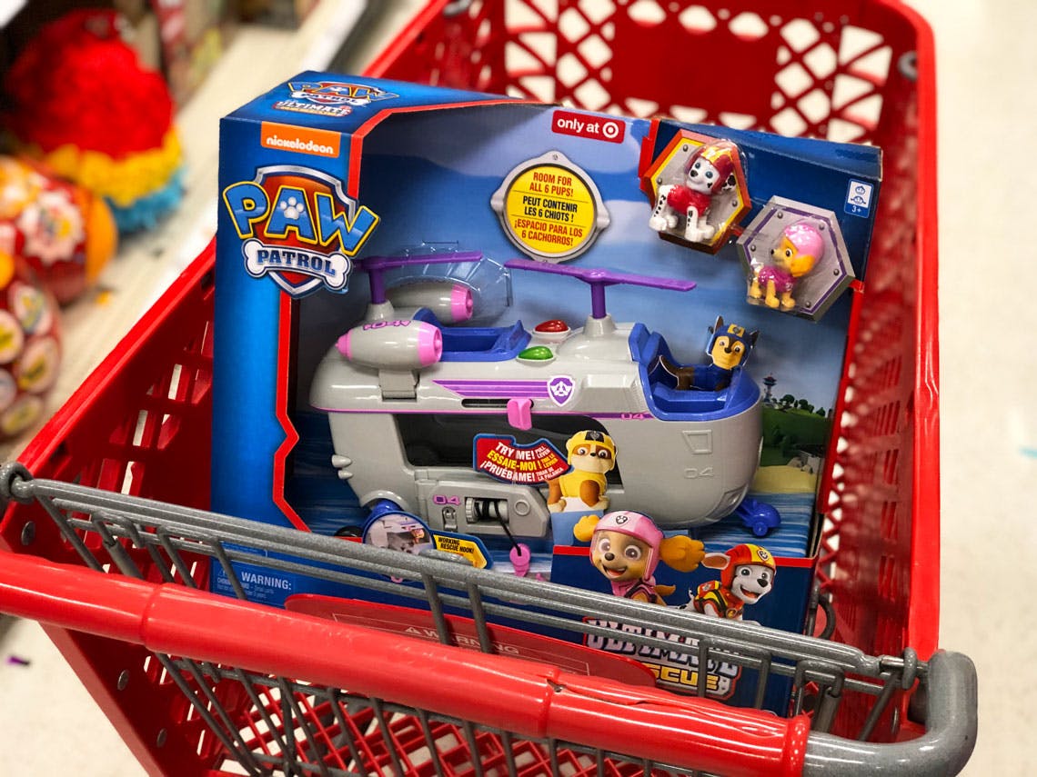 paw patrol helicopter target