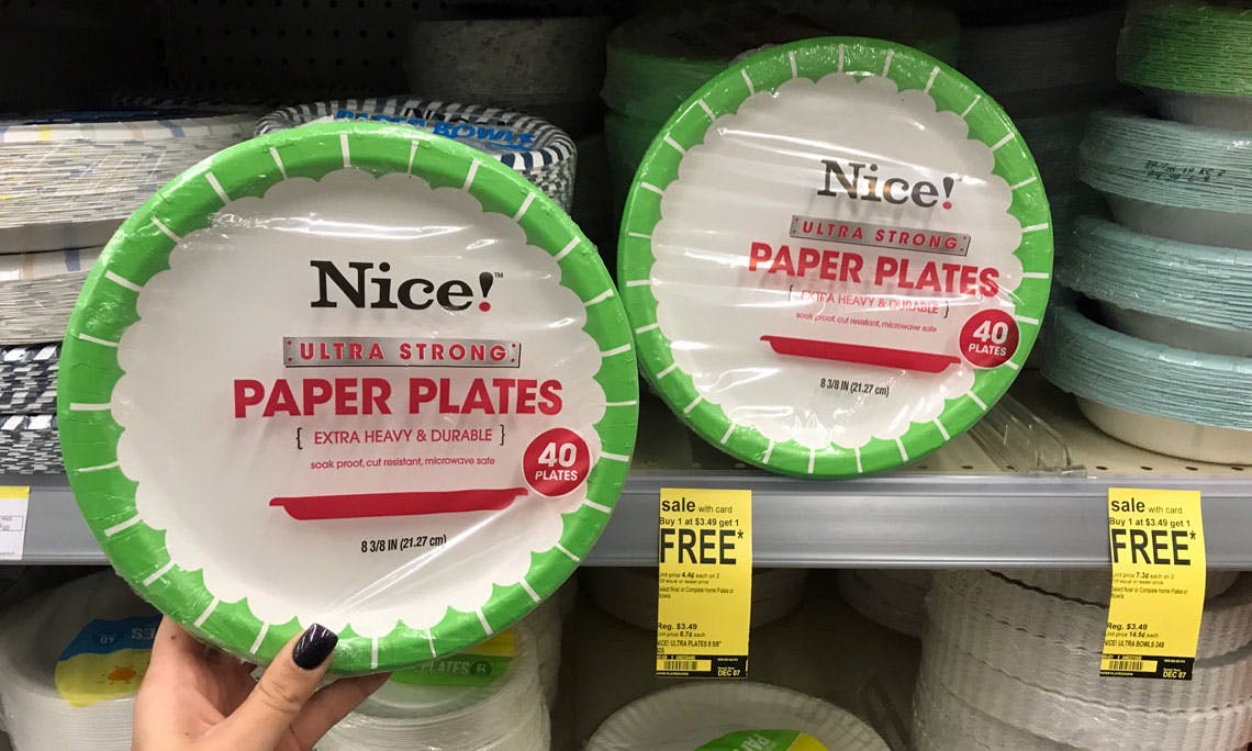 nice paper plates