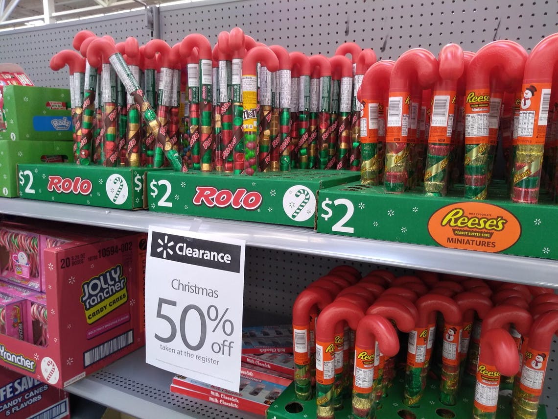 Flocked cone ktaxon unlit fir 50% Off Christmas Clearance at Walmart Stores! - The Krazy Coupon Lady