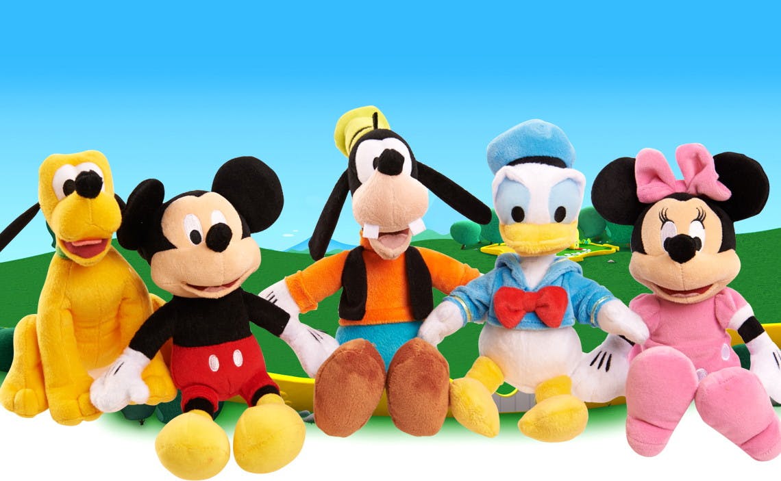 mickey mouse clubhouse plush dolls