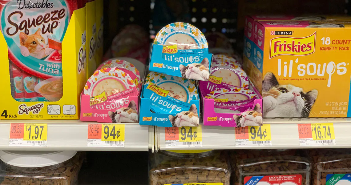 Save 1 00 Friskies Lil Soups Only 0 69 At Walmart The Krazy Coupon Lady