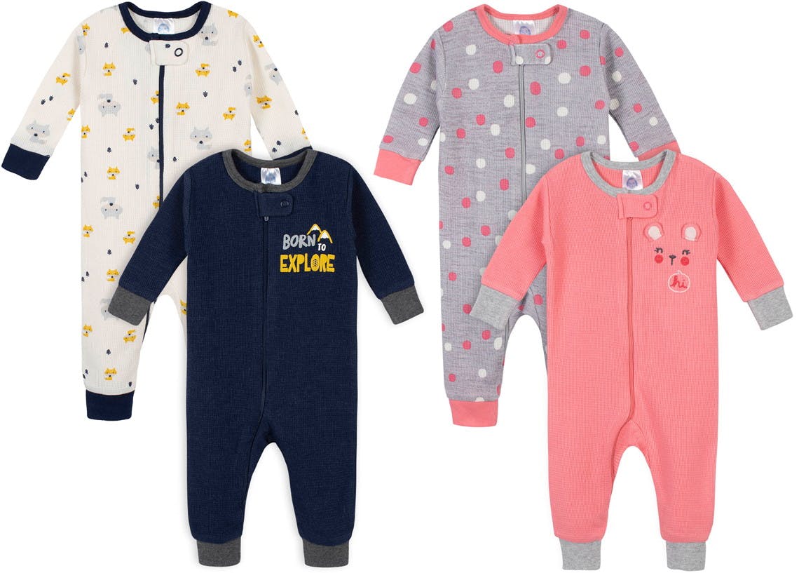 gerber footless pajamas