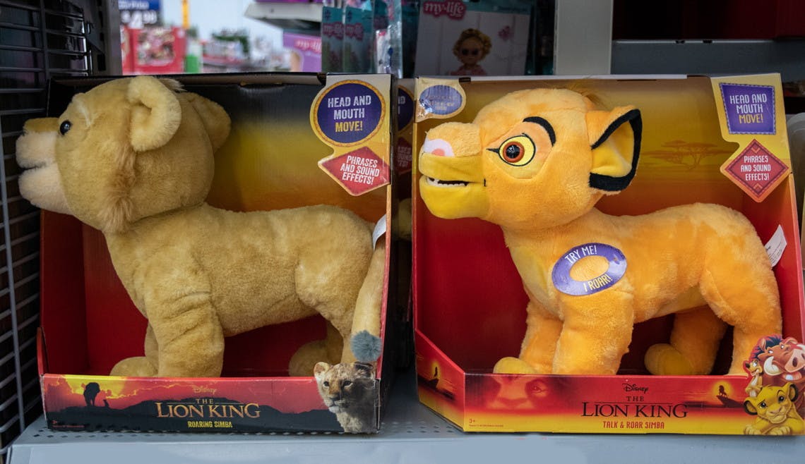 walmart lion king toys