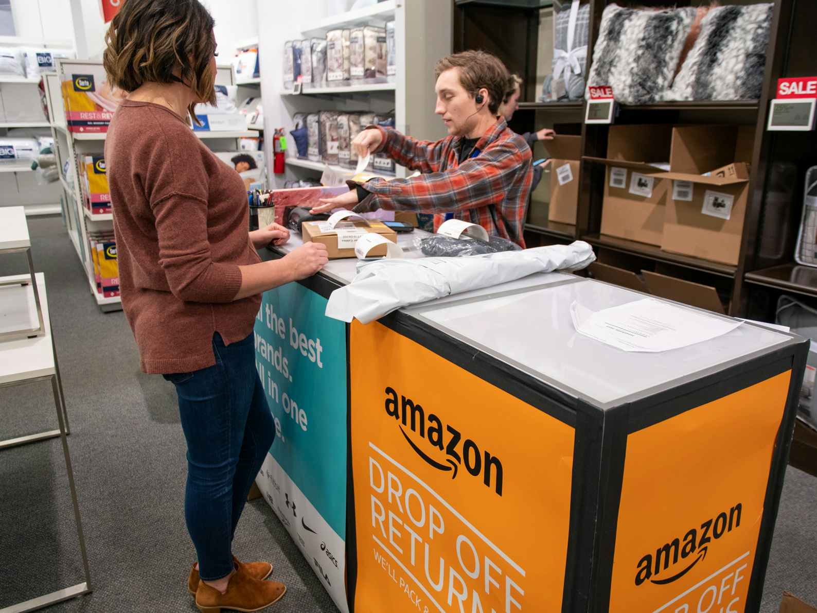 Take advantage of free Amazon returns at Kohl's.