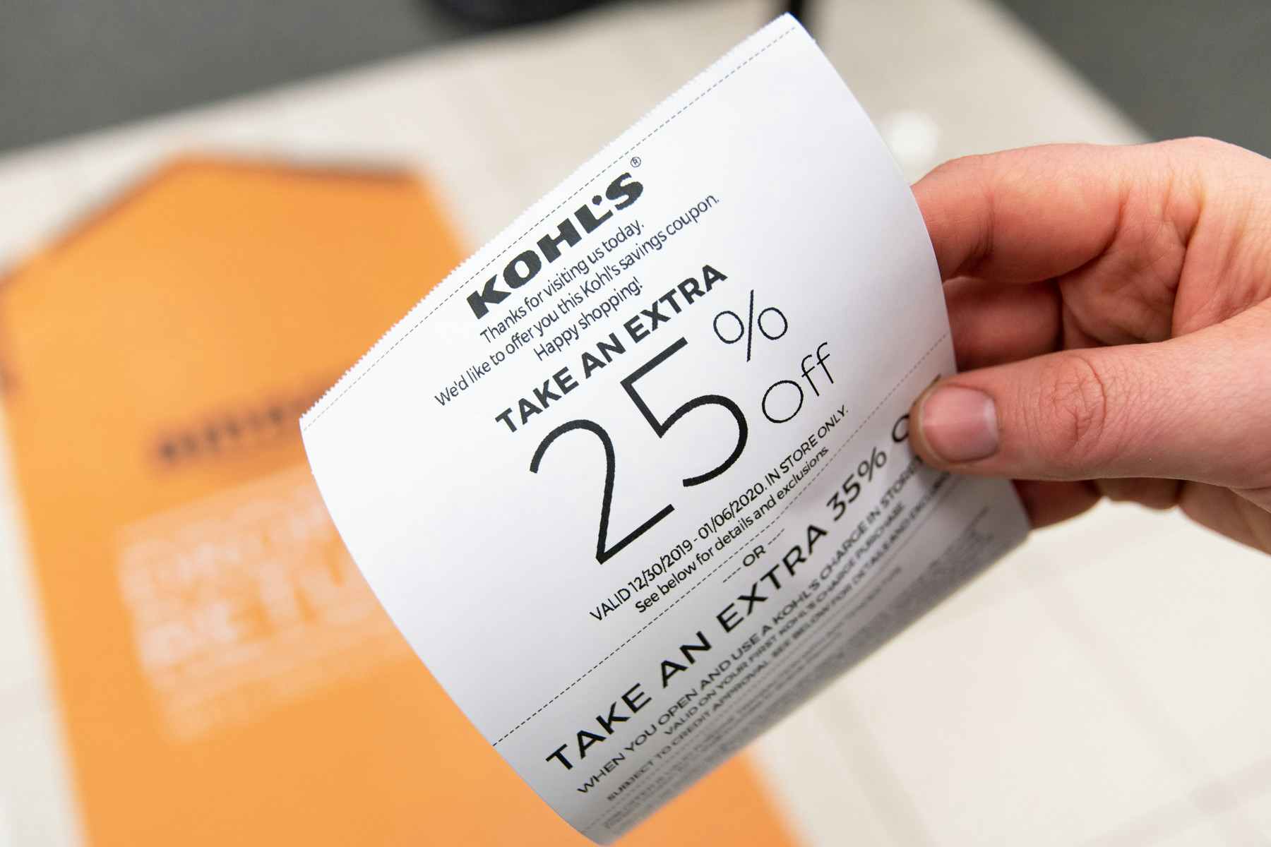 Take advantage of free Amazon returns at Kohl's.