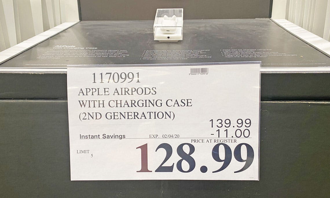 apple airpods costco deal