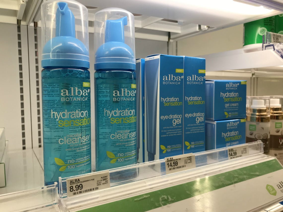 alba hydration sensation cleanser