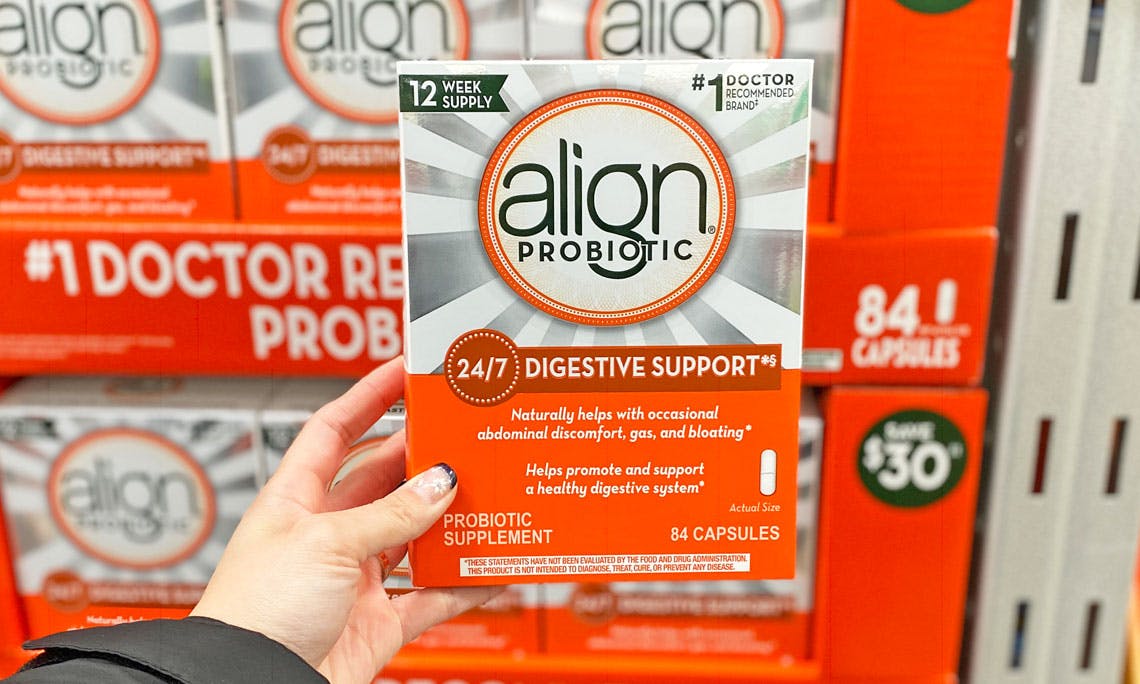 Save 11.00 on Align Probiotic at Sam's Club The Krazy Coupon Lady