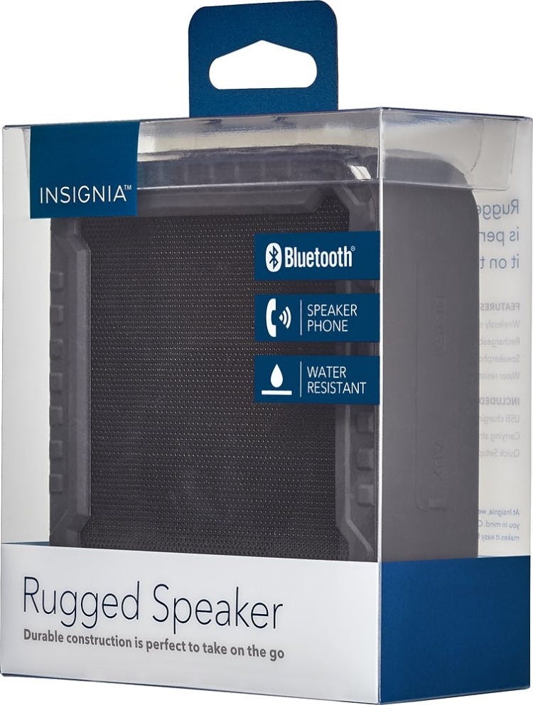 insignia rugged bluetooth speaker