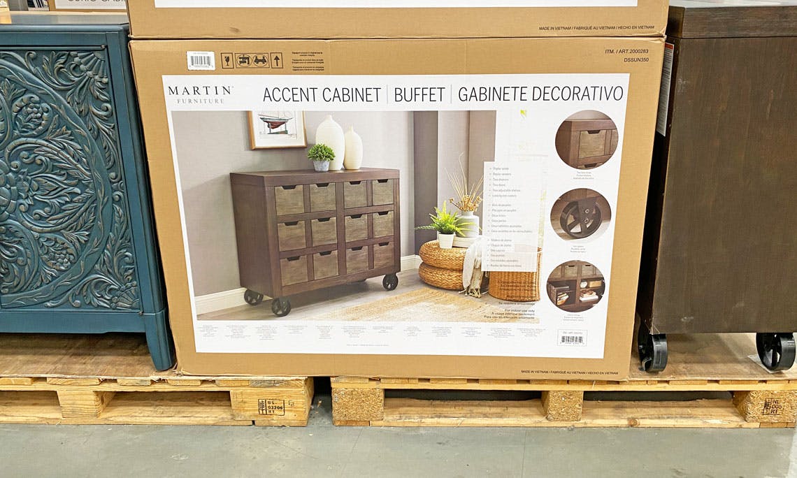 Accent Cabinet with Storage, Only $299.99 at Costco - The Krazy Coupon Lady