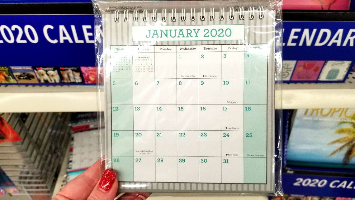 Get A New 2020 Calendar At Dollar Tree The Krazy Coupon Lady Get A New 2020 Calendar At Dollar Tree The Krazy Coupon Lady