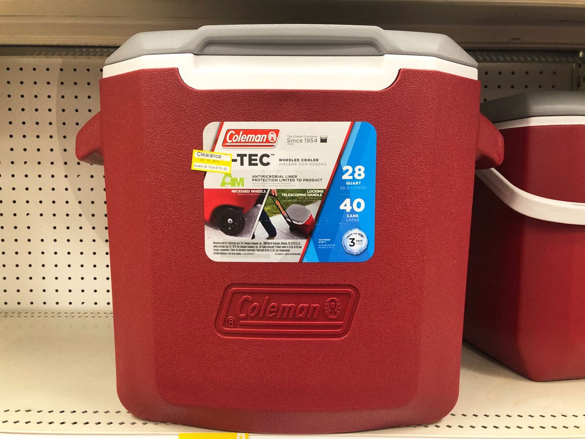 coleman cooler target