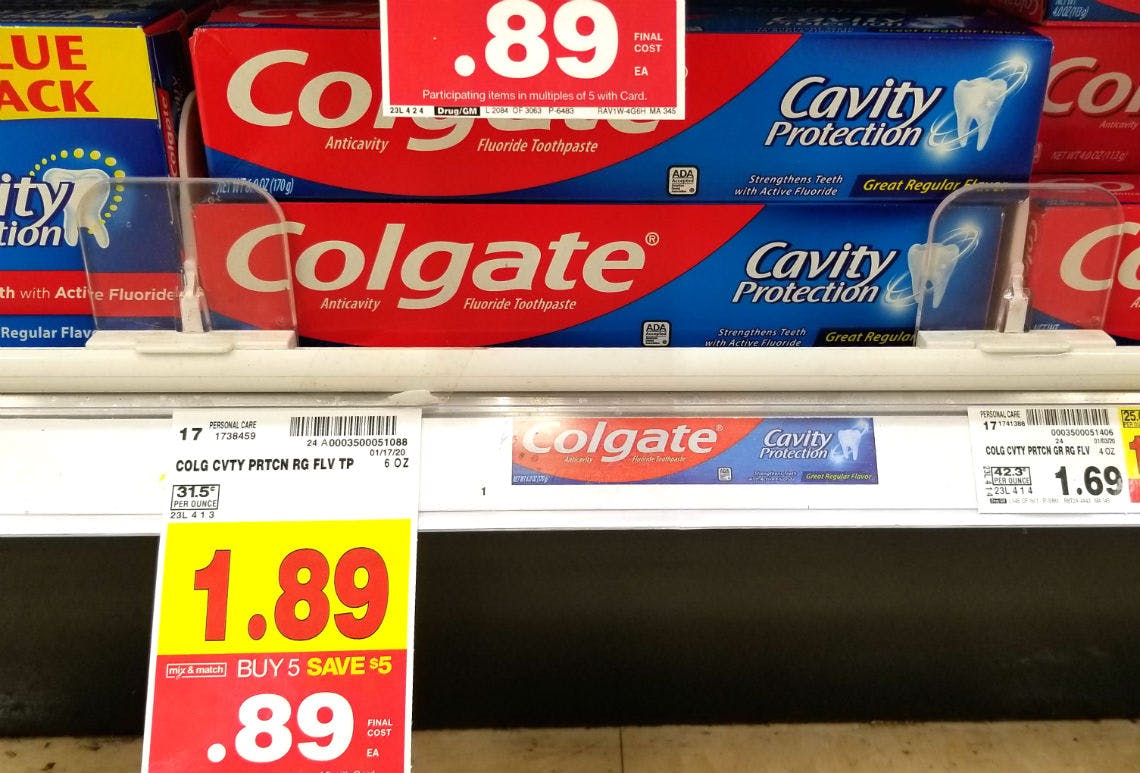 Colgate Toothpaste, Only 0.49 During Kroger Mega Sale! The Krazy