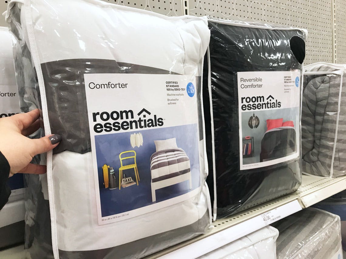 Reversible Microfiber Comforter Room Essentials Room Essentials Comforters Blue Rooms