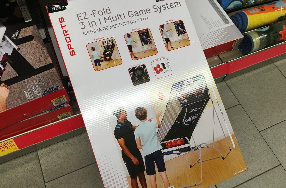 30 Crane Sports Foosball Table Or 3 In 1 Multi Game System At