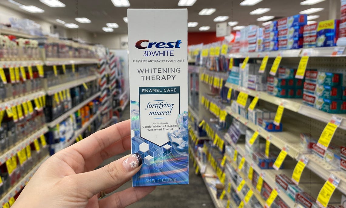 Save On Crest 3d White Whitening Therapy Toothpaste At Cvs The Krazy Coupon Lady