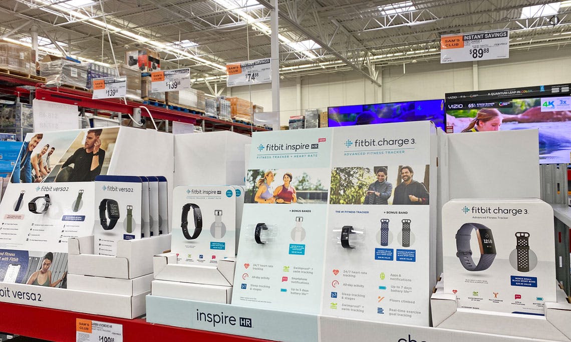 fitbit charge 4 sam's club