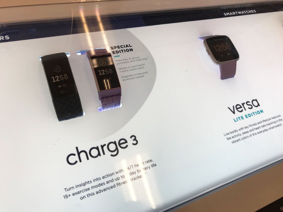 fitbit charge 3 band target