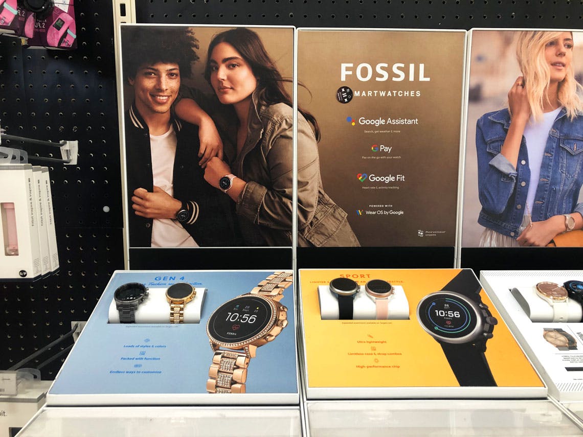 target fossil smart watch