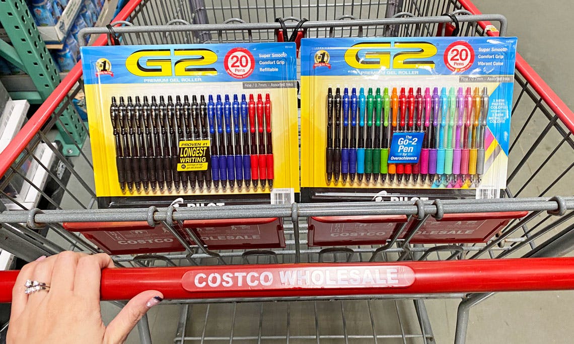 gel pen set costco