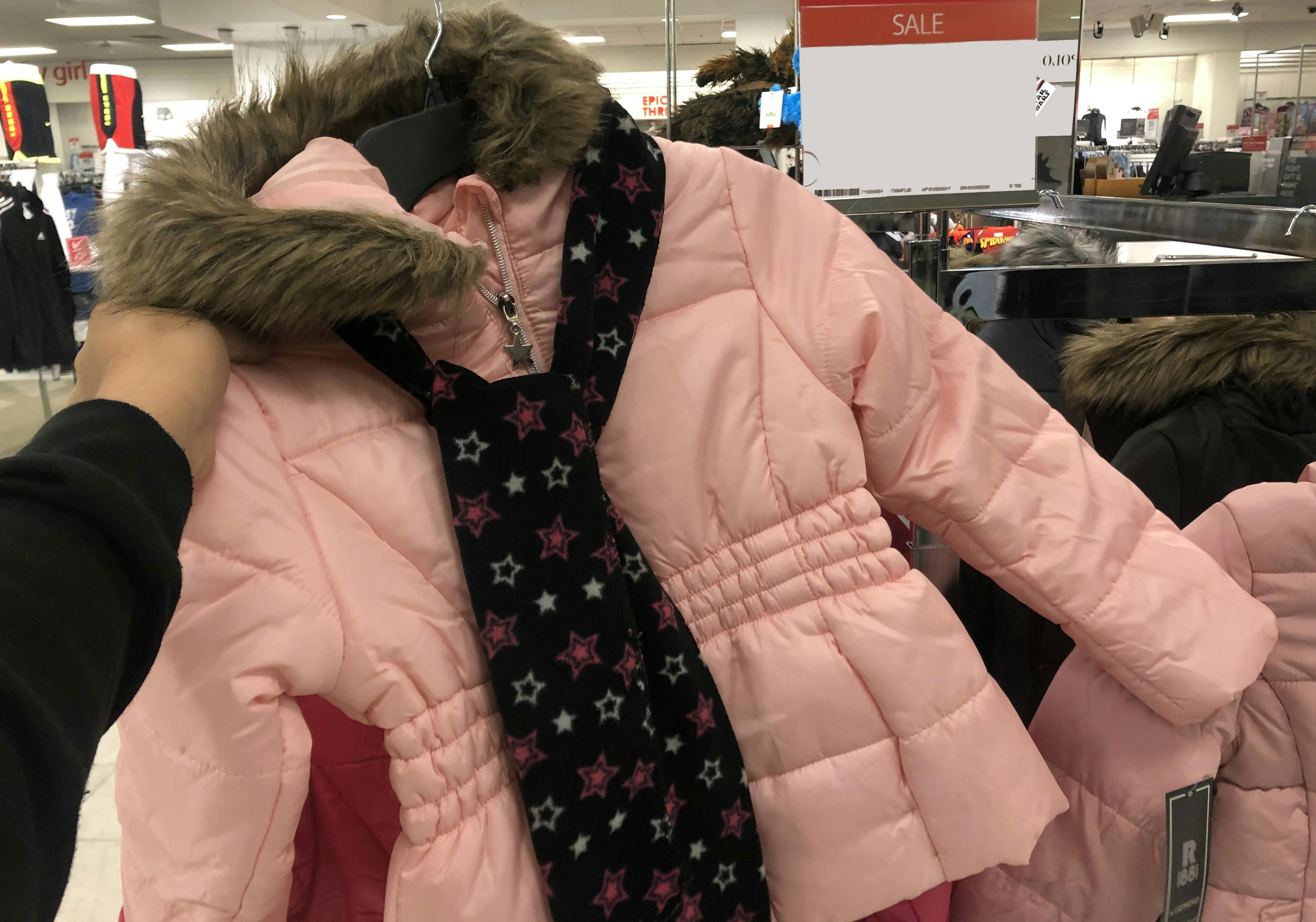 macy's girl coats on sale