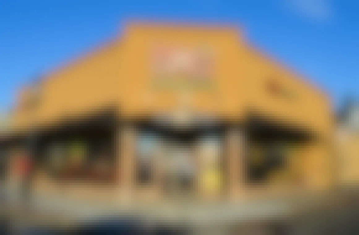 The front of a Moe's Southwest Grill restaurant.