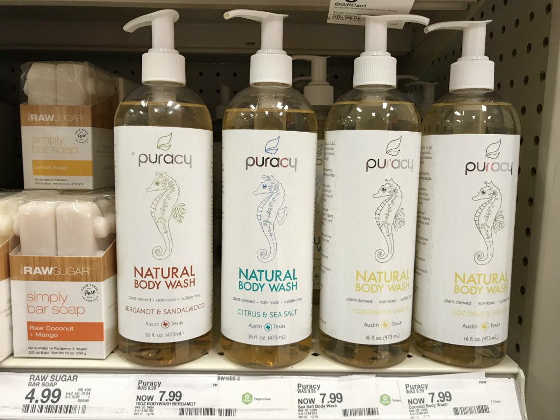 target baby body wash