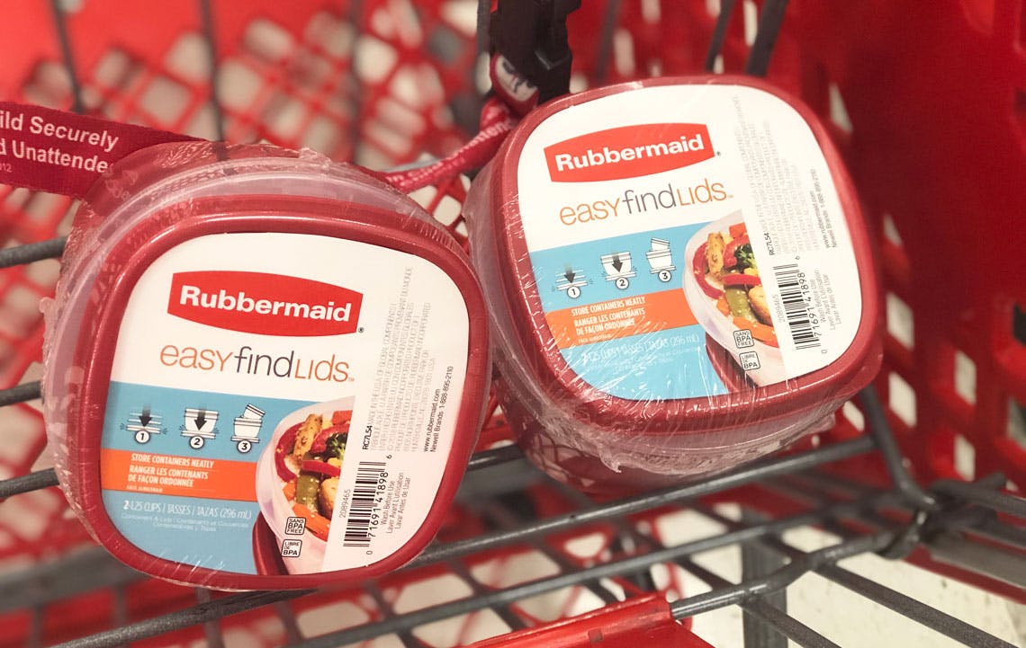 Rubbermaid Food Storage, Only 2.99 at Target! The Krazy Coupon Lady
