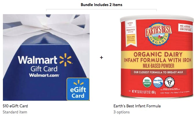 earth's best organic formula walmart