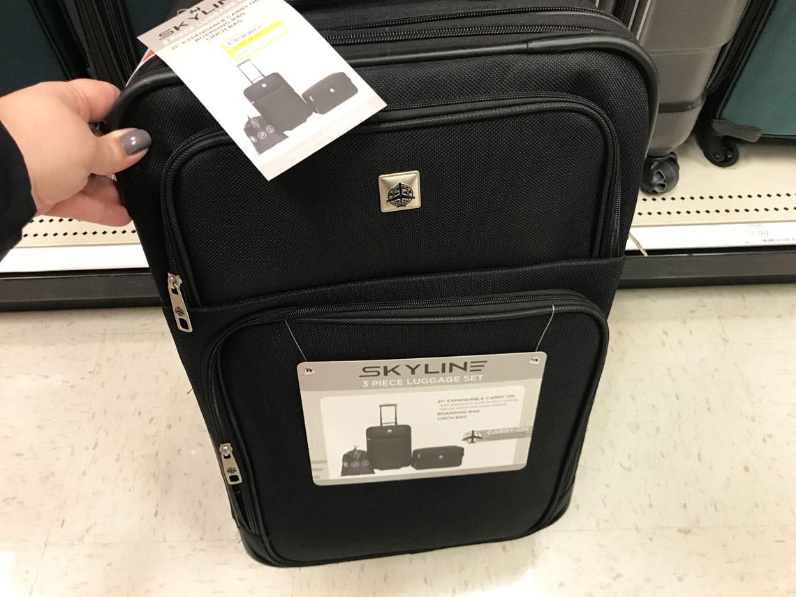 skyline 21 spinner carry on luggage