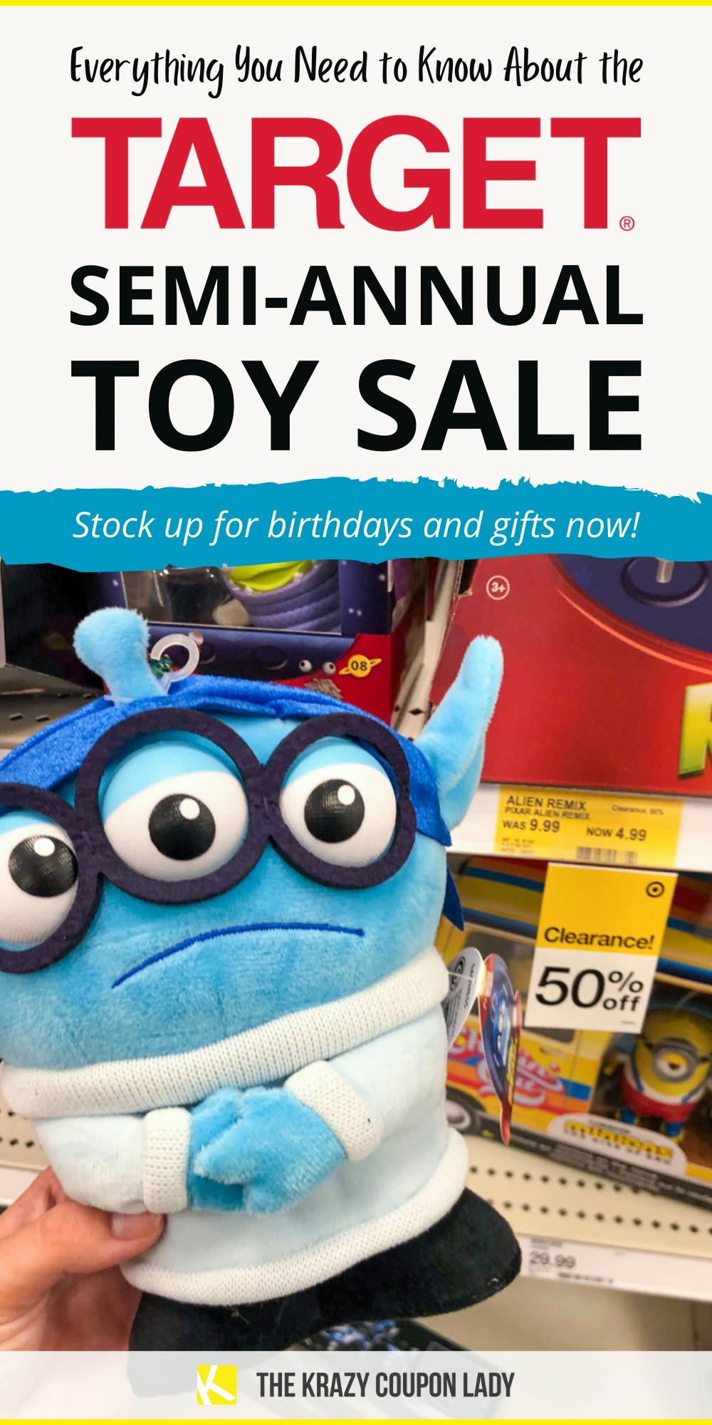 target semi annual toy sale 2021