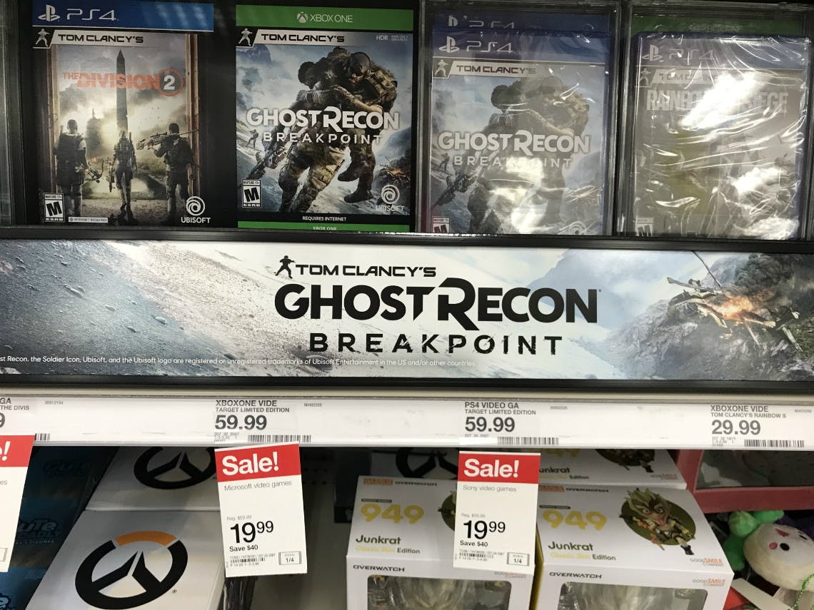 Tom Clancy S Ghost Recon Breakpoint Only 14 24 At Target The Krazy Coupon Lady