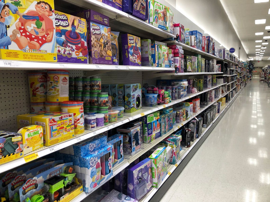 target toy shelf