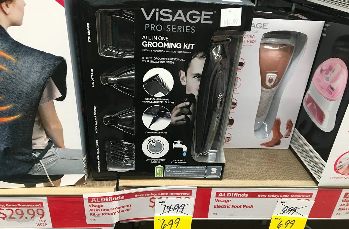 visage grooming kit aldi