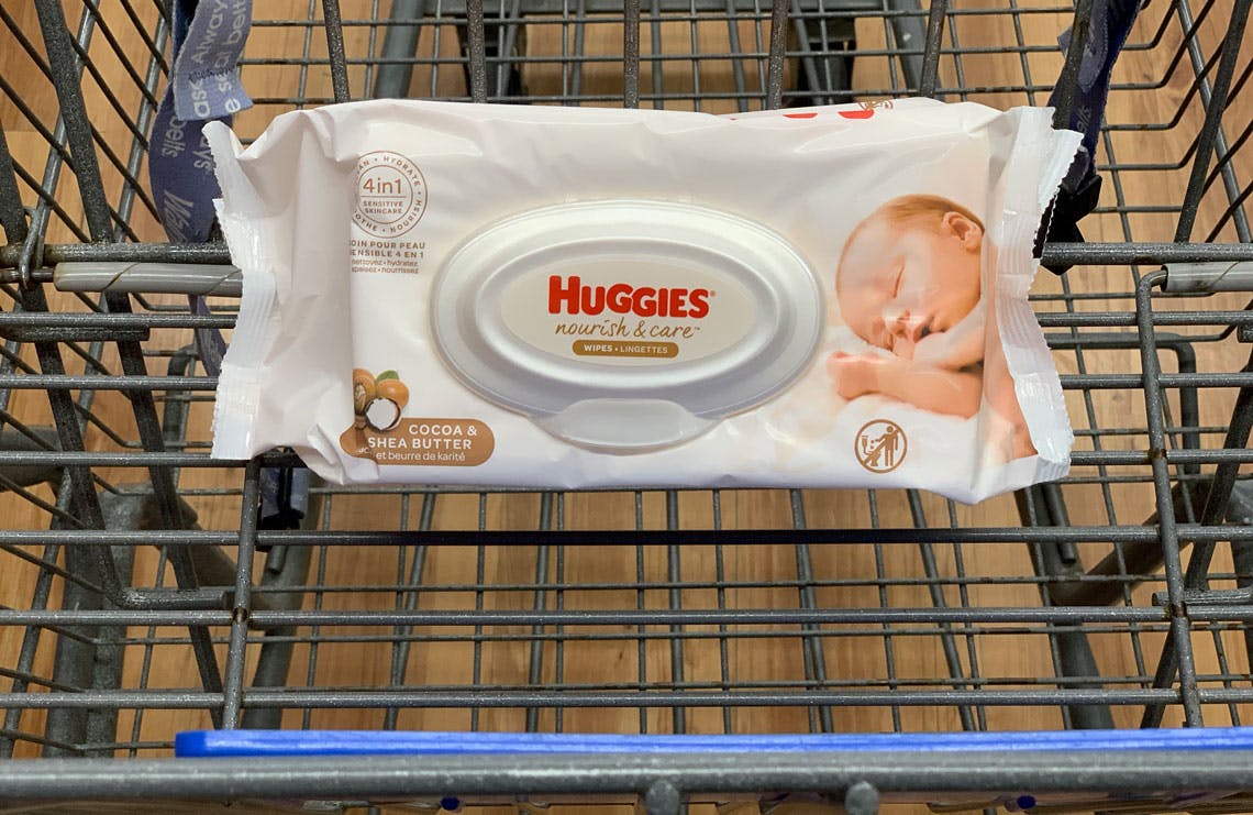 huggies nourish wipes
