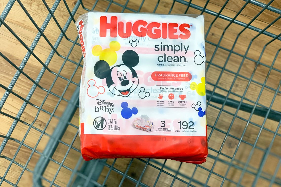 huggies simply clean wipes walmart