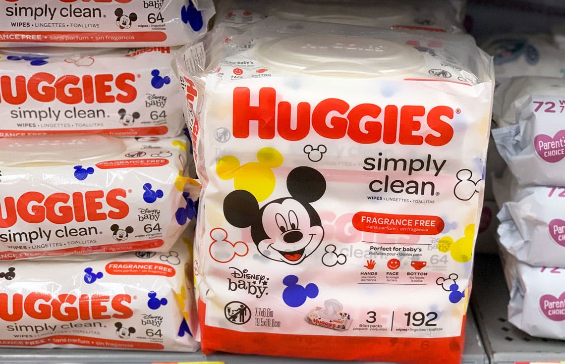 huggies simply clean wipes walmart