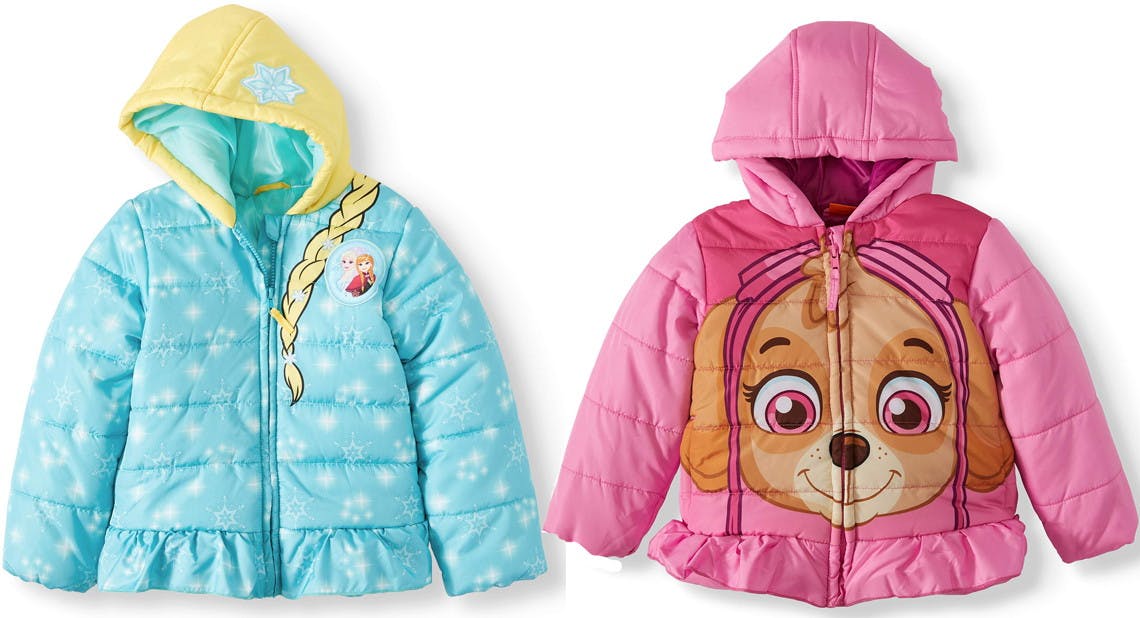 Kids Character Winter Jackets As Low As 10 At Walmart The