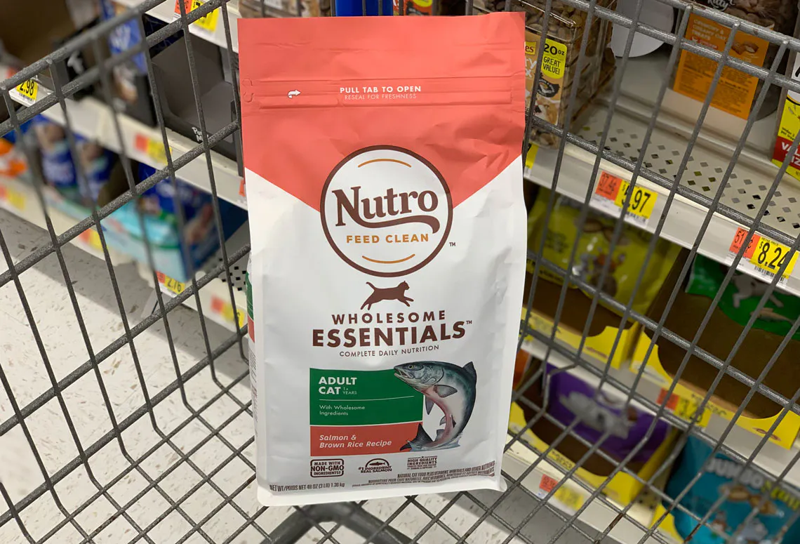 Save 5 00 Nutro Wholesome Cat Food 5 86 At Walmart Reg 10 86 The Krazy Coupon Lady