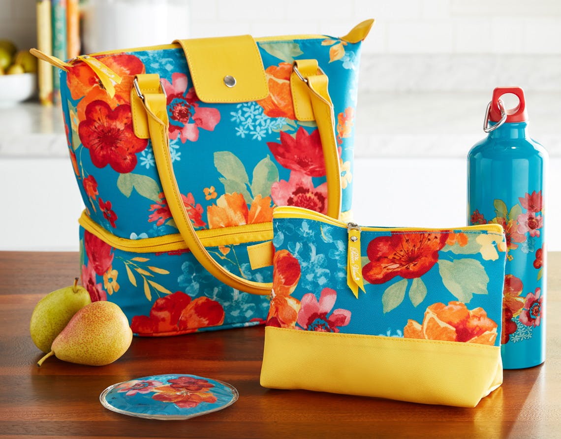 the pioneer woman country garden lunch tote