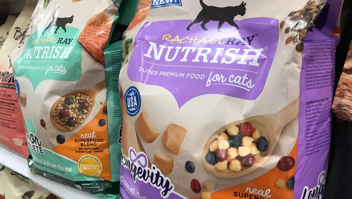 3 Pound Bag Of Rachael Ray Cat Food Just 3 70 On Walmart Com The Krazy Coupon Lady
