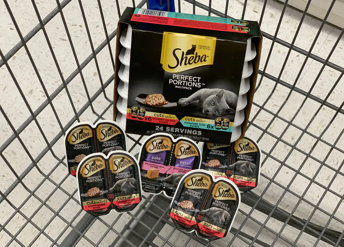 Sheba Perfect Portions Cat Food Trays 0 36 At Walmart The Krazy Coupon Lady