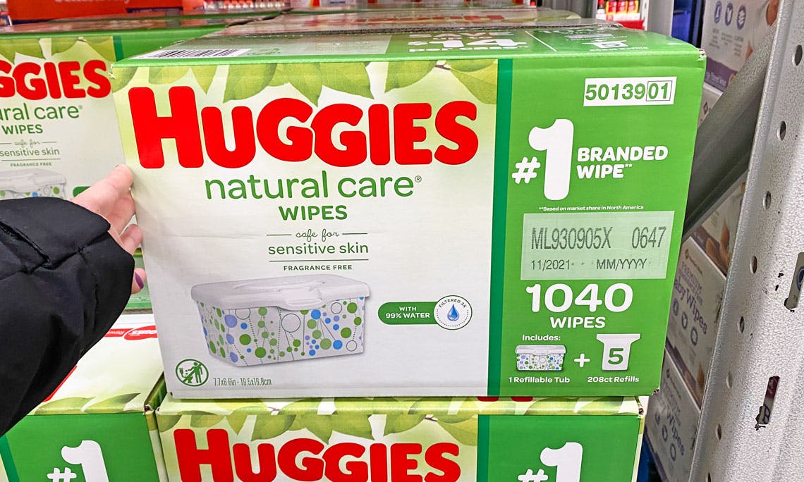 sam's club huggies wipes