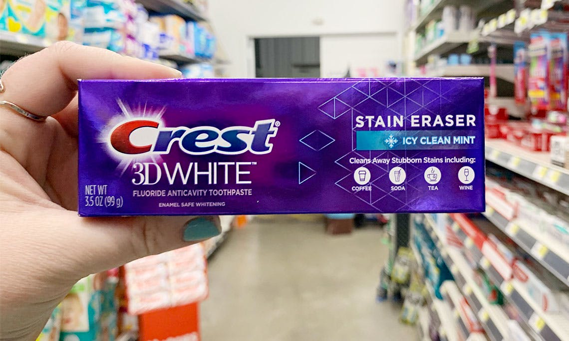 Crest 3d White Toothpaste Only 1 At Dollar General The Krazy Coupon Lady