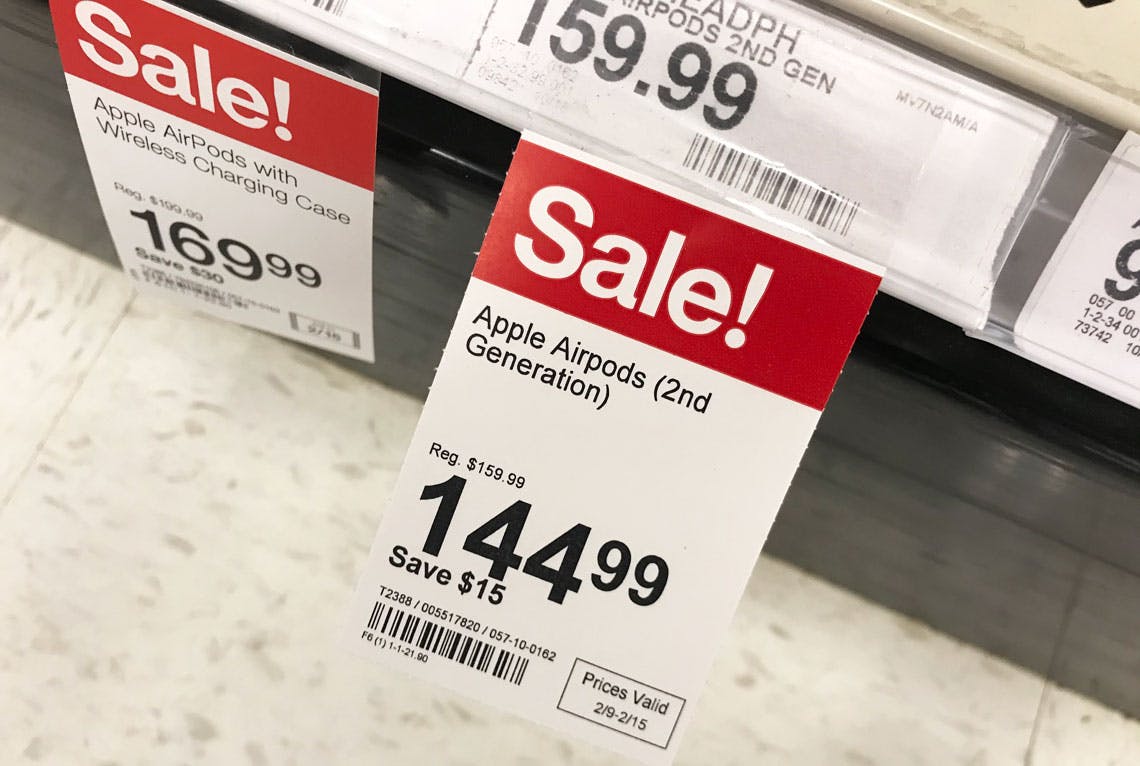 Apple AirPods, Just $132.99 at Target - The Krazy Coupon Lady